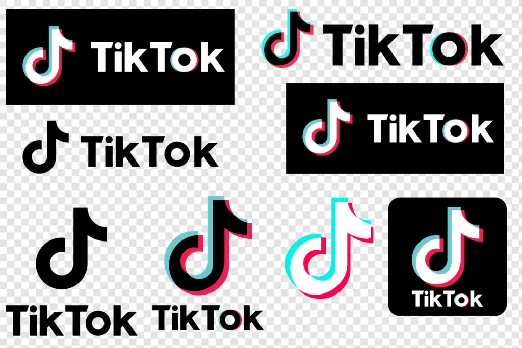 Bộ sửu tập logo tiktok