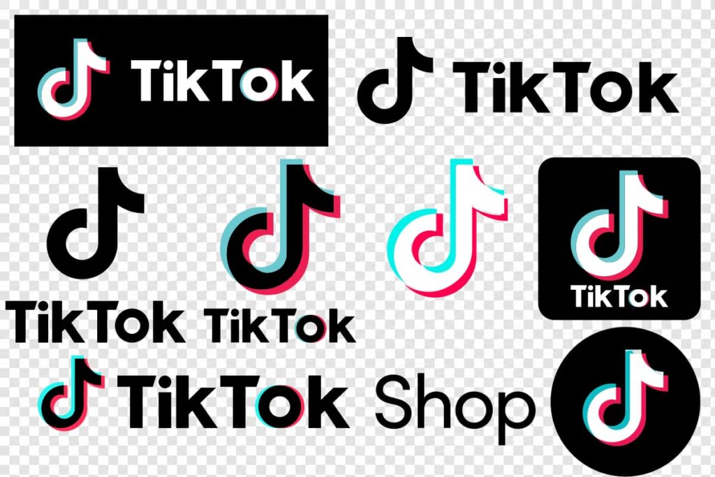 Vector logo tiktok